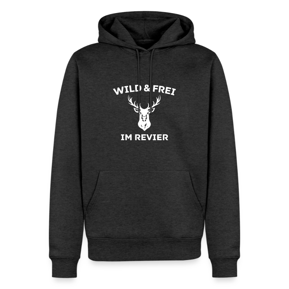 Men’s Premium Hoodie - heather anthracite